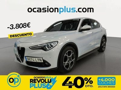 Usado Alfa Romeo Stelvio Sprint 190 CV (139 kW) 2022 Blanco SUV