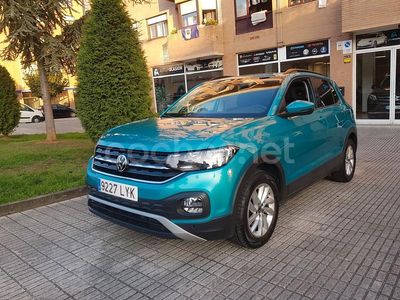 Usado VW T-Cross Advance 95 CV (69 kW) 2022 Verde SUV