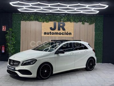 Usado Mercedes A200 AMG line 136 CV (100 kW) 2016 Blanco Berlina