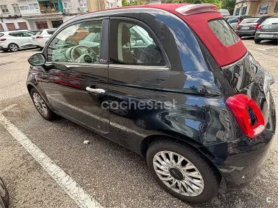 Usado Fiat 500C Dolcevita 70 CV (51 kW) 2021 Negro Descapotable