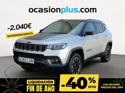 Blanco Usado 2022 Jeep Compass Trailhawk SUV | 22.450 € (Precio justo)