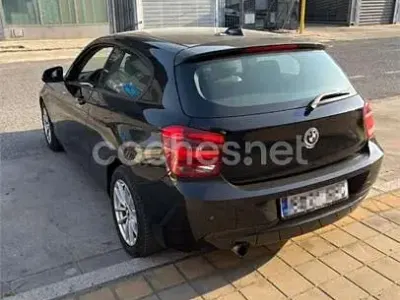 Usado BMW 116 M Sport 136 CV (100 kW) 2012 Negro Utilitario