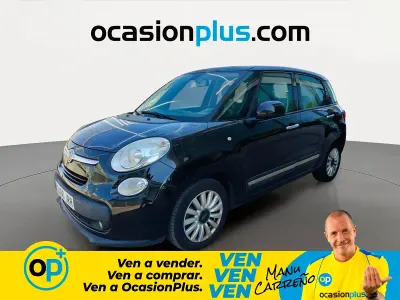 Usado Fiat 500L Pop Star 95 CV (69 kW) 2016 Negro Monovolumen