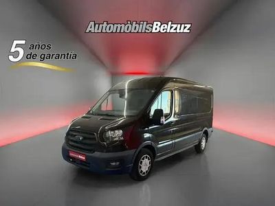 Usado Ford Transit Trend 131 CV (96 kW) 2022 Negro Berlina