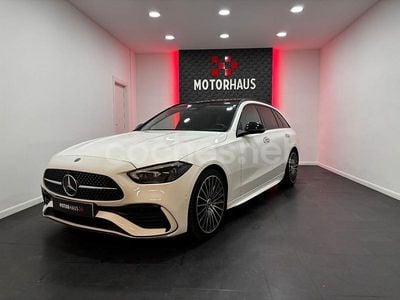 Blanco Usado 2021 Mercedes C220 Familiar | 36.995 €