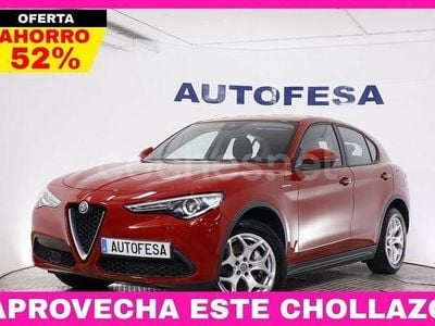 Rojo Usado 2021 Alfa Romeo Stelvio Super SUV | 27.350 € (Precio justo)