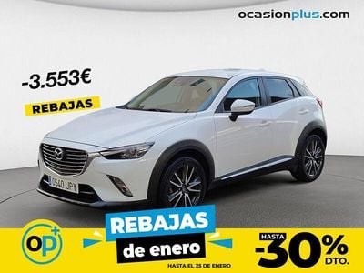 Blanco Usado 2016 Mazda CX-3 Luxury SUV | 13.797 € (Precio justo)
