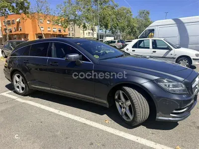 Usado Mercedes CLS350 Shooting Brake 265 CV (194 kW) 2012 Gris / plata Familiar