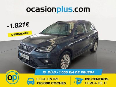 Usado Seat Arona Ecomotive 95 CV (69 kW) 2019 Gris SUV