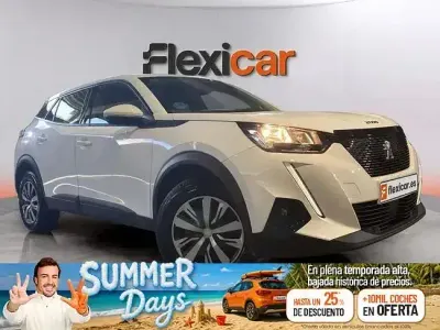 Usado Peugeot 2008 Active 100 CV (73 kW) 2021 Blanco SUV