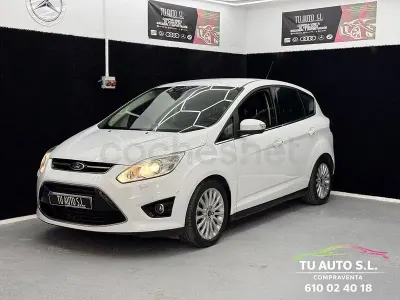 Usado Ford C-MAX Titanium 115 CV (84 kW) 2013 Blanco Monovolumen
