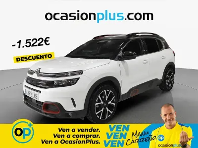 Usado Citroën C5 Aircross Shine 131 CV (96 kW) 2020 Blanco SUV