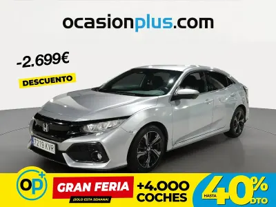 Usado Honda Civic Elegance 129 CV (94 kW) 2019 Gris