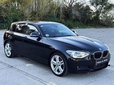 Usado BMW 118 M Sport 143 CV (105 kW) 2013 Negro Utilitario