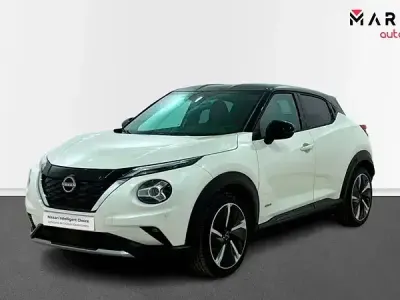 Usado Nissan Juke 143 CV (105 kW) 2023 Bitono (blanco y negro) negra SUV