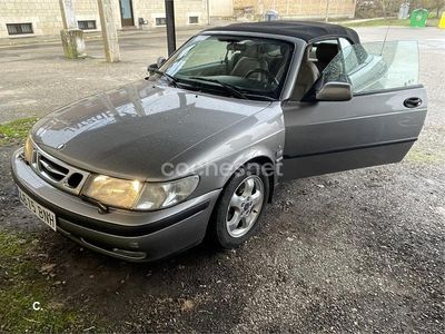 Usado Saab 9-3 150 CV (110 kW) 2001 Gris / plata Descapotable