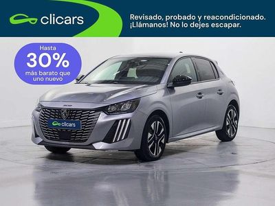 Usado Peugeot 208 Allure 101 CV (74 kW) 2025 Plateado Utilitario