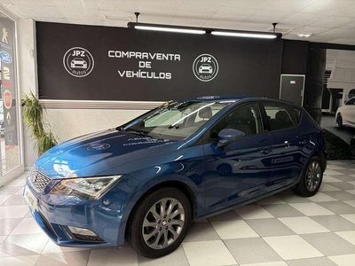 Usado Seat Leon Style 105 CV (77 kW) 2014 Azul Utilitario