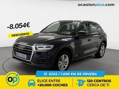 Usado Audi Q5 Advanced Plus 252 CV (185 kW) 2017 Azul SUV