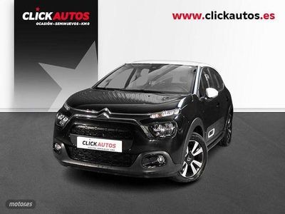 Usado Citroën C3 Feel 83 CV (61 kW) 2022 Negro Utilitario