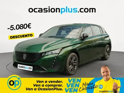 Usado Peugeot 308 Active 130 CV (95 kW) 2024 Verde Berlina
