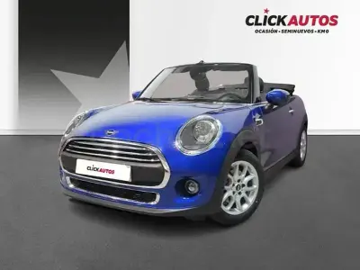 Usado Mini One Cabriolet 102 CV (75 kW) 2020 Azul Descapotable
