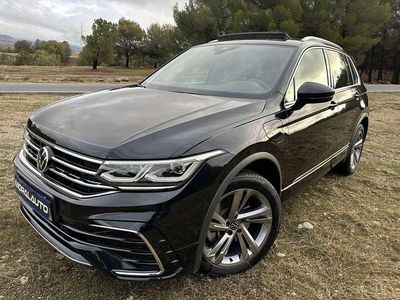 Usado VW Tiguan R-line 245 CV (180 kW) 2021 Negro SUV