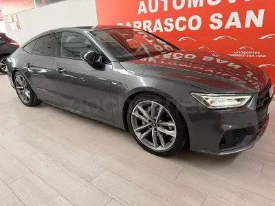 Usado Audi A7 Sportback S-Line 286 CV (210 kW) 2020 Verde Utilitario