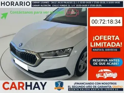 Usado Skoda Octavia 110 CV (80 kW) 2021 Blanco Familiar