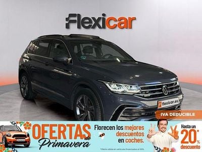 Usado VW Tiguan R-line 150 CV (110 kW) 2021 Gris SUV