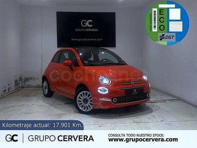 Usado Fiat 500C Dolcevita 70 CV (51 kW) 2024 Naranja Descapotable