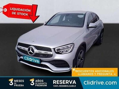 Usado Mercedes GLC220 194 CV (142 kW) 2020 Gris / plata Coupe