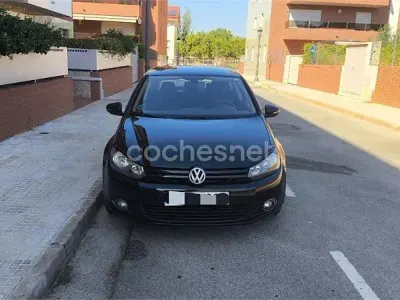 Usado VW Golf VI Advance 122 CV (89 kW) 2009 Negro Berlina