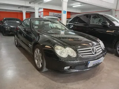 Occasion Mercedes SL350 245 PK (180 kW) 2003 Zwart Cabriolet