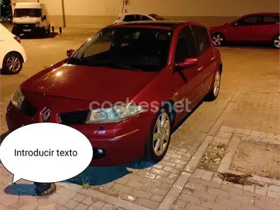 Usado Renault Mégane II Dynamique 150 CV (110 kW) 2006 Rojo Berlina