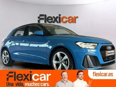 Usado Audi A1 Sportback S-Line 95 CV (69 kW) 2019 Azul Utilitario