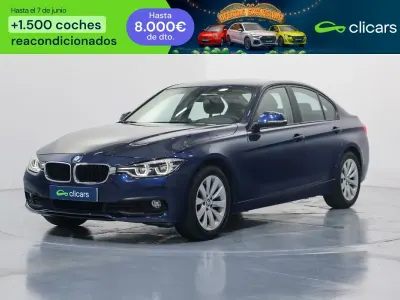 Usado BMW 318 150 CV (110 kW) 2015 Azul Berlina