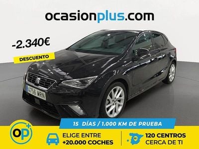 Usado Seat Ibiza FR 150 CV (110 kW) 2024 Negro Berlina