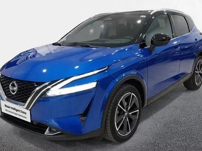 Usado Nissan Qashqai Tekna 140 CV (102 kW) 2021 Magnetic blue con techo midnig SUV