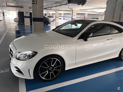 Usado Mercedes C300 258 CV (189 kW) 2018 Blanco Coupe