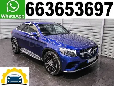 Usado Mercedes GLC250 211 CV (155 kW) 2016 Azul SUV