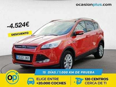 Rojo Usado 2016 Ford Kuga Titanium SUV | 10.176 € (Super precio)