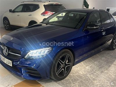 Azul Usado 2020 Mercedes C200 Berlina | 27.900 € (Precio justo)