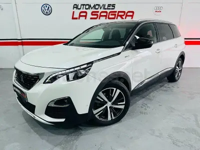 Usado Peugeot 5008 GT-line 180 CV (132 kW) 2018 Blanco SUV