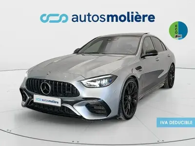 Usado Mercedes C63S AMG 680 CV (500 kW) 2023 Gris / plata Berlina
