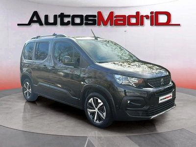 Usado Peugeot Rifter GT 130 CV (95 kW) 2022 Negro Monovolumen