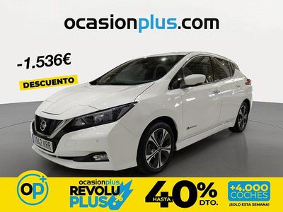 Usado Nissan Leaf N-Connecta 110 kW (150 CV) 2018 Blanco Utilitario