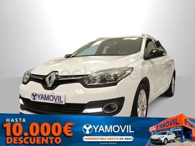 Usado Renault Mégane GrandTour LIMITED 116 CV (85 kW) 2016 Blanco Familiar