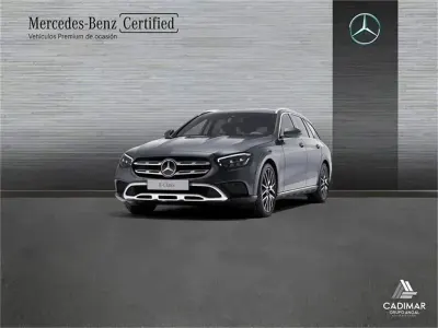 Usado Mercedes E220 All-Terrain 194 CV (142 kW) 2020 Gris selenita Familiar