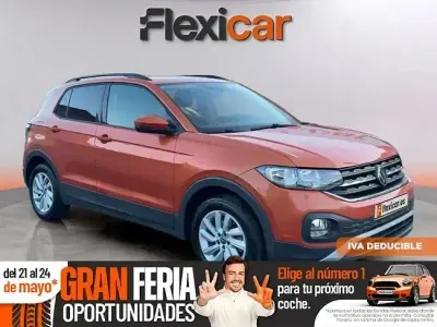 Usado VW T-Cross Advance 110 CV (80 kW) 2022 Naranja SUV